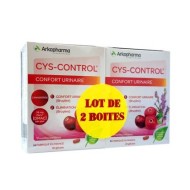 CYS CONTROL Canneberge Lot de 2 boites de 20 sachets dès 3 ans