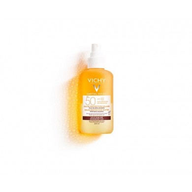 VICHY CAPITAL SOLEIL Eau de protection hale sublimé SPF 50 + Spray de 200 ml VICHY CAPITAL SOLEIL Eau de protection hale sublimé SPF 50 + Spray de 200 ml