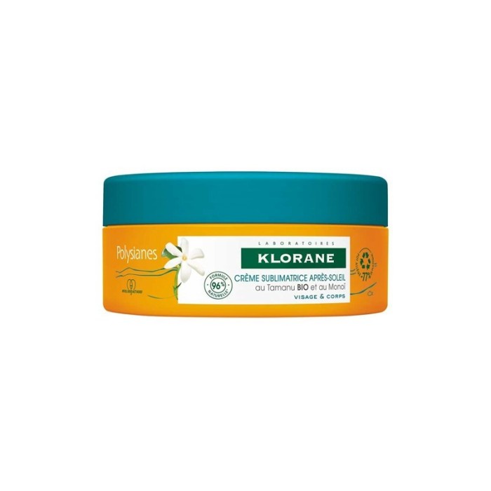 KLORANE POLYSIANES Crème sublimatrice après soleil Pot de 200 ml