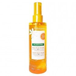 KLORANE Polysianes Huile sèche solaire SPF 30 Spray de 200 ml KLORANE Polysianes Huile sèche solaire SPF 30 Spray de 200 ml
