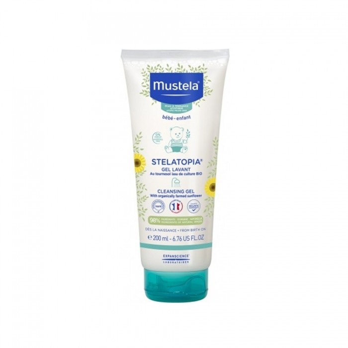 MUSTELA STELATOPIA Gel lavant au tournesol Tube de 200 ml