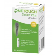 ONE TOUCH DELICA PLUS  BOITE DE 200 LANCETTES STERILES