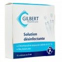 GILBERT Solution antiseptique à la chlorhexidine Boite de 10 unidoses GILBERT Solution antiseptique à la chlorhexidine Boite de 10 unidoses