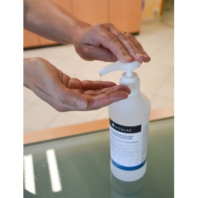 VITALAC Gel hydro-alcoolique Flacon pompe de 1litre