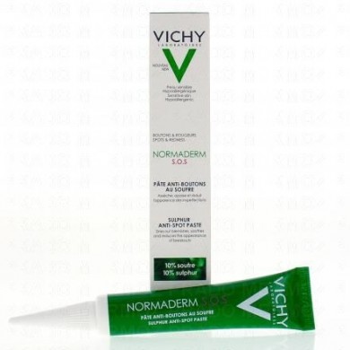 VICHY NORMADERM SOS Pâte anti-boutons Tube de 20 ml VICHY NORMADERM SOS Pâte anti-boutons Tube de 20 ml