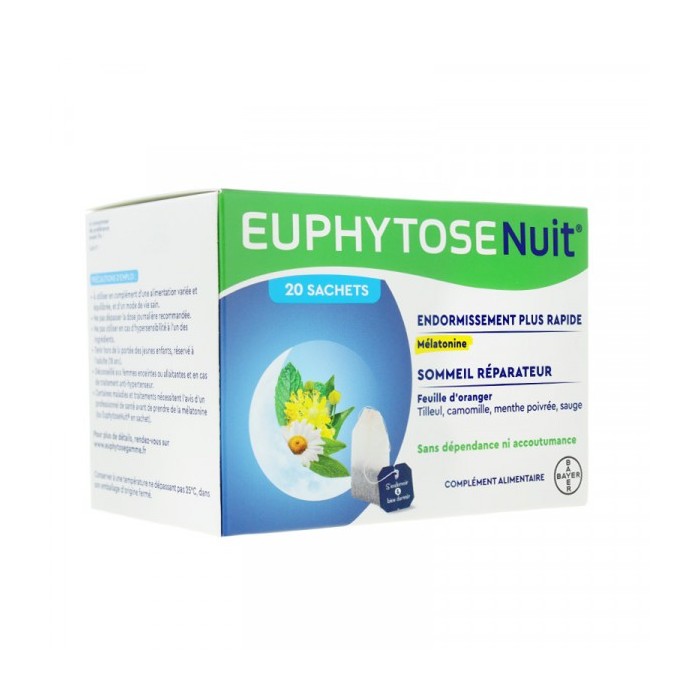 EUPHYTOSE NUIT Boite de 20 sachets à infuser