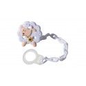 LUC ET LEA Attache sucette Mouton LUC ET LEA Attache sucette Mouton