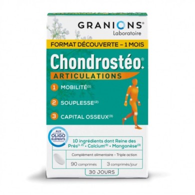 CHONDROSTEO Articulations  Boite de 90 Comprimés CHONDROSTEO Articulations  Boite de 90 Comprimés