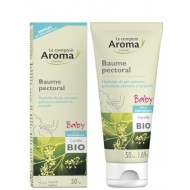 LE COMPTOIR AROMA Baume pectoral Baby  BIO Tube de 50 ml LE COMPTOIR AROMA Baume pectoral Baby  BIO Tube de 50 ml