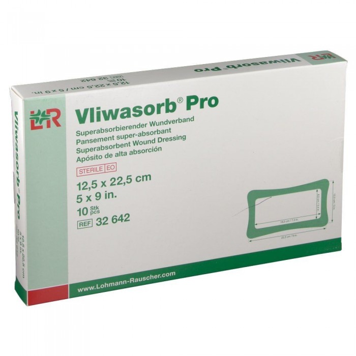 VLIWASORB PLUS Pansement super absorbant 12.5 x 22.5 cm