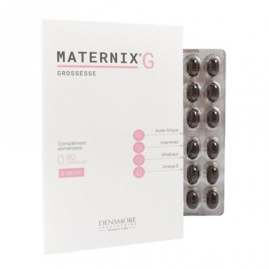 DENSMORE MATERNIX G Complément alimentaire pour la grossesse Boite de 30 capsules DENSMORE MATERNIX G Complément alimentaire pour la grossesse Boite de 30 capsules