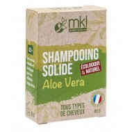 MKL Shampooing solide à l'aloe vera pour tout types de cheveux Pain de 65 grammes MKL Shampooing solide à l'aloe vera pour tout types de cheveux Pain de 65 grammes
