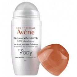AVENE BODY Déodorant efficacité 24H Roll on de 50 ml