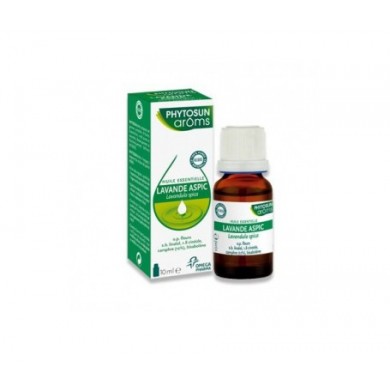 PHYTOSUN AROMS Huile essentielle LAVANDE ASPIC Flacon de 10 ml PHYTOSUN AROMS Huile essentielle LAVANDE ASPIC Flacon de 10 ml