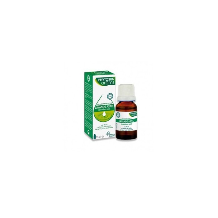PHYTOSUN AROMS Huile essentielle LAVANDE ASPIC Flacon de 10 ml