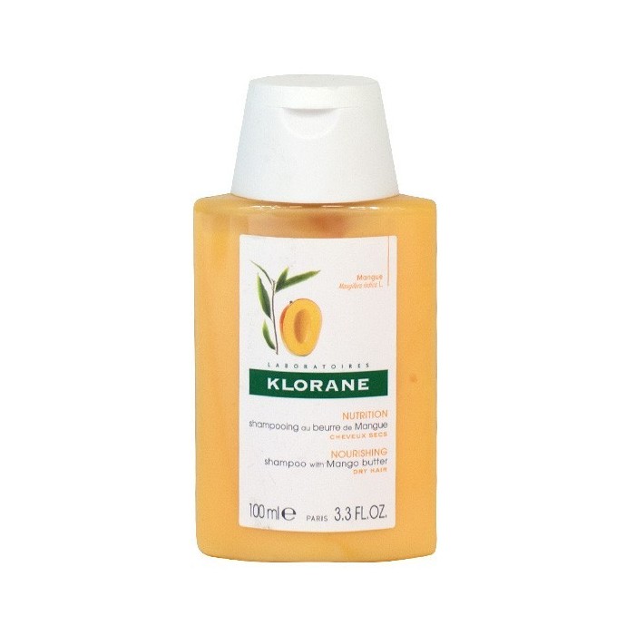 KLORANE CAPILLAIRE Shampooing au beurre de mangue Flacon de 100 ml