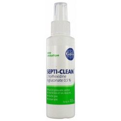 GIFRER SEPTI CLEAN Spray antiseptique Flacon de 100 ml GIFRER SEPTI CLEAN Spray antiseptique Flacon de 100 ml