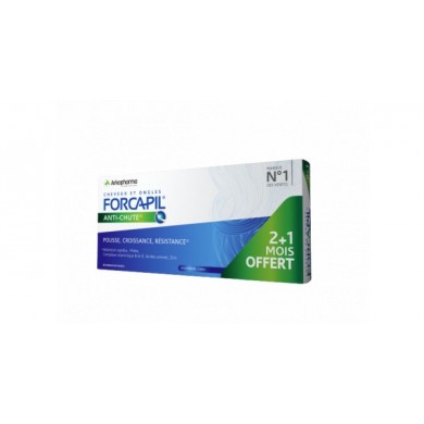 ARKOPHARMA FORCAPIL ANTI CHUTE Complément alimentaire cheveux et ongles Boite de 90 comprimés ARKOPHARMA FORCAPIL ANTI CHUTE Complément alimentaire cheveux et ongles Boite de 90 comprimés