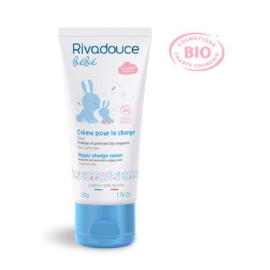 RIVADOUCE Bébé Crème pour le change Tube de 50 grammes RIVADOUCE Bébé Crème pour le change Tube de 50 grammes