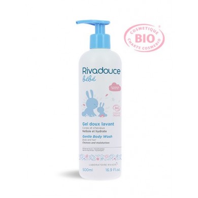 RIVADOUCE Gel douche lavant Flacon pompe de 500 ml RIVADOUCE Gel douche lavant Flacon pompe de 500 ml