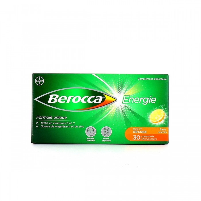 BEROCCA Comprimés effervescents Boite de 30