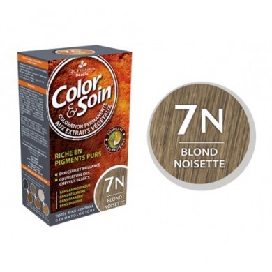Color & Soin Colorations 7N Blond Noisette Color & Soin Colorations 7N Blond Noisette