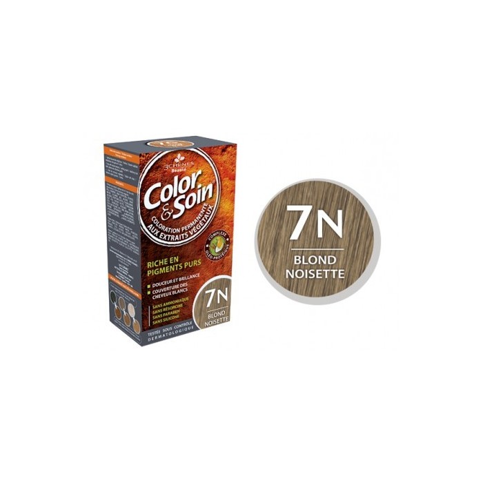 Color & Soin Colorations 7N Blond Noisette
