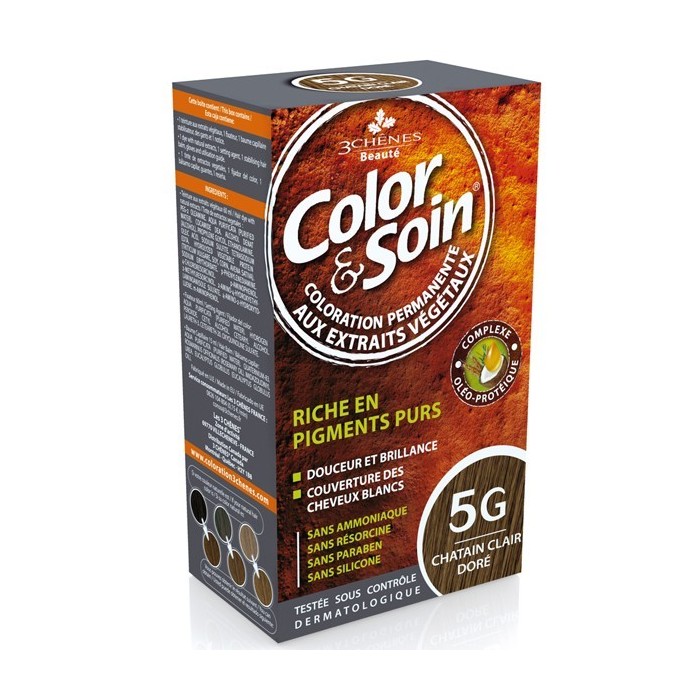 Color & Soin Colorations 5G Châtain clair doré