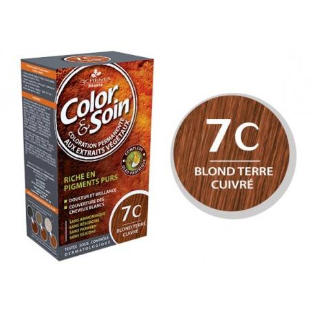 Color & Soin Colorations 7 C Blond Terre Cuivré