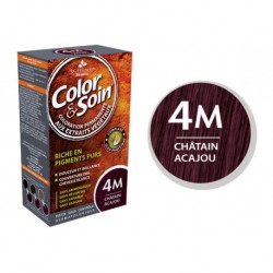 Color & Soin Colorations 4M Châtain Acajou Color & Soin Colorations 4M Châtain Acajou