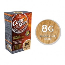 Color & Soin Colorations 8G Blond clair doré Color & Soin Colorations 8G Blond clair doré