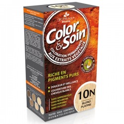 Color & Soin Colorations 10N Blond platine Color & Soin Colorations 10N Blond platine