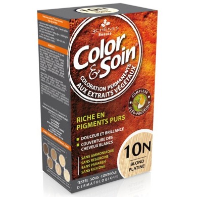 Color & Soin Colorations 10N Blond platine Color & Soin Colorations 10N Blond platine