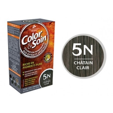 Color & Soin Colorations 5 N Châtain clair Color & Soin Colorations 5 N Châtain clair