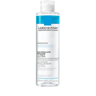 LA ROCHE POSAY Eau micellaire biphasé ultra Flacon de 400 ml LA ROCHE POSAY Eau micellaire biphasé ultra Flacon de 400 ml