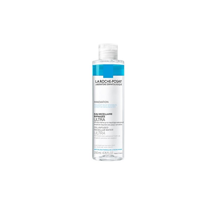 LA ROCHE POSAY Eau micellaire biphasé ultra Flacon de 400 ml