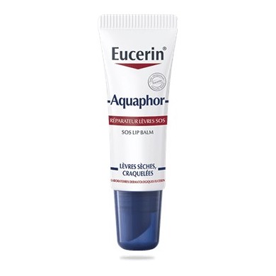 Eucerin Aquaphor Réparateur Lèvres SOS TUBE DE 10 ML Eucerin Aquaphor Réparateur Lèvres SOS TUBE DE 10 ML