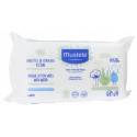 MUSTELA Lingettes de coton BIO à l'eau Sachet de 60