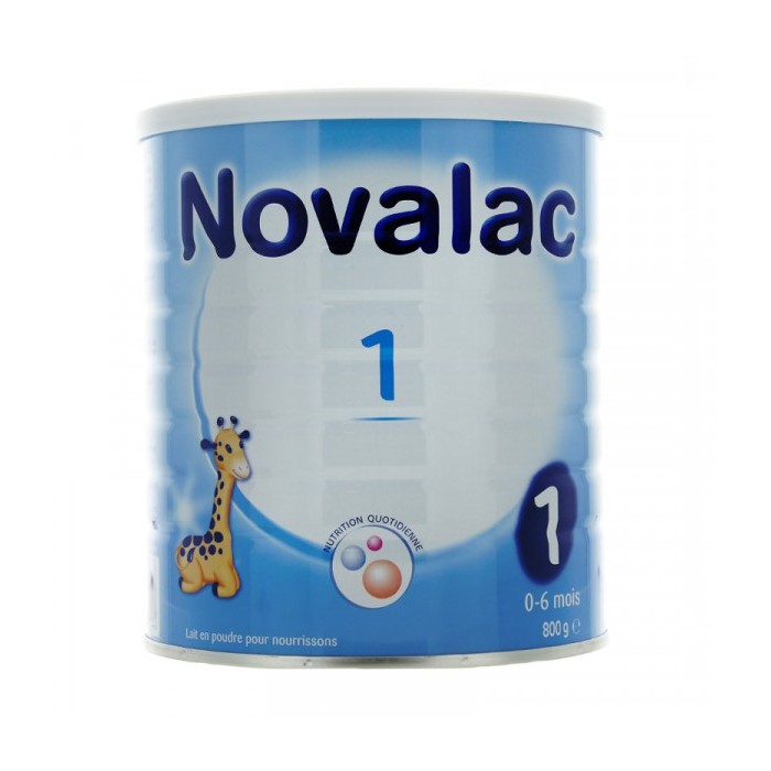NOVALAC Lait 1er âge Boite de 800g NOVALAC Lait 1er âge Boite de 800g