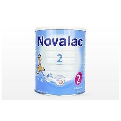 NOVALAC 2 Lait 2ème âge Boite de 800g NOVALAC 2 Lait 2ème âge Boite de 800g