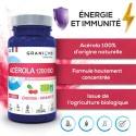 GRANIONS Acérola 1200 BIO 30 comprimés à croquer