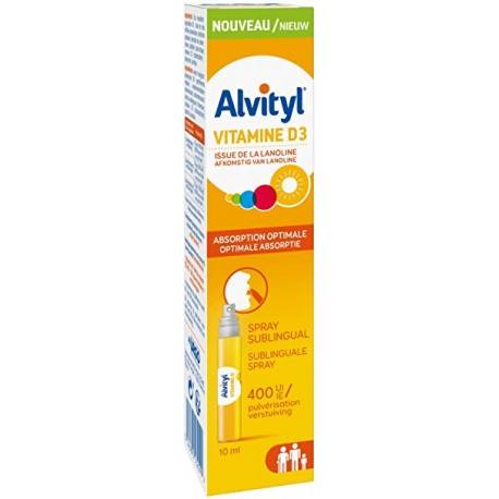 ALVITYL VITAMINE D3 Spray sublingual de 10 ml