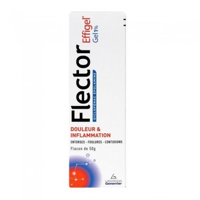 FLECTOR Effigel 1 % Flacon de 50 grammes FLECTOR Effigel 1 % Flacon de 50 grammes