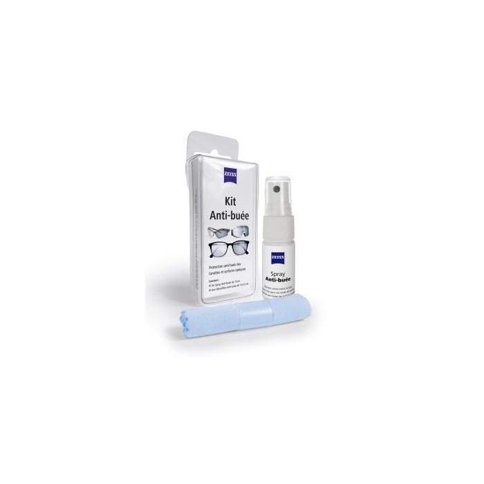 ZEISS KIT ANTI BUEE pour lunettes et surfaces optiques ZEISS KIT ANTI BUEE pour lunettes et surfaces optiques