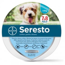 SERESTO Collier anti puces petits chiens BOITE DE 1 SERESTO Collier anti puces petits chiens BOITE DE 1