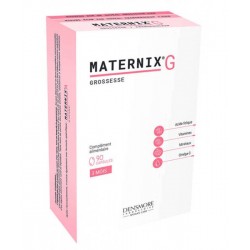 DENSMORE MATERNIX G Complément alimentaire pour la grossesse Boite de 90 capsules DENSMORE MATERNIX G Complément alimentaire pour la grossesse Boite de 90 capsules