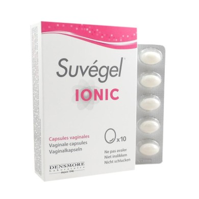 SUVEGEL IONIC Boite de 10 capsules vaginales