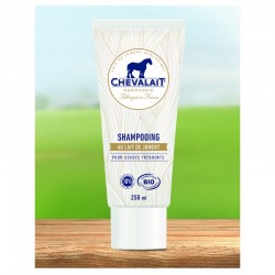 CHEVALAIT Shampooing bio au lait de jument Flacon de  250ml CHEVALAIT Shampooing bio au lait de jument Flacon de  250ml