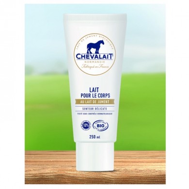 CHEVALAIT Lait corporel au lai de jument BIO Flacon de 250 ml CHEVALAIT Lait corporel au lai de jument BIO Flacon de 250 ml