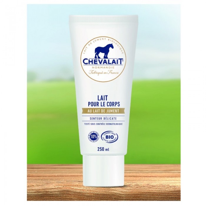 CHEVALAIT Lait corporel au lai de jument BIO Flacon de 250 ml